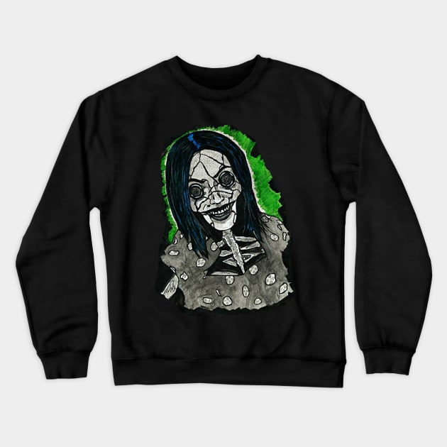 Coraline - The Other Mother Crewneck Sweatshirt by BladeAvenger